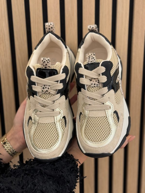 Sneakers Gigi beige with combination - Afbeelding 3