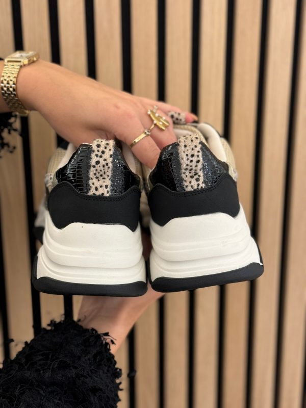 Sneakers Gigi beige with combination - Afbeelding 4