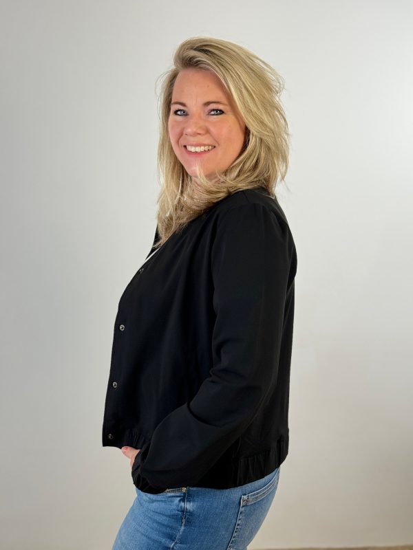 Travelstof bomber Soof black - Afbeelding 6