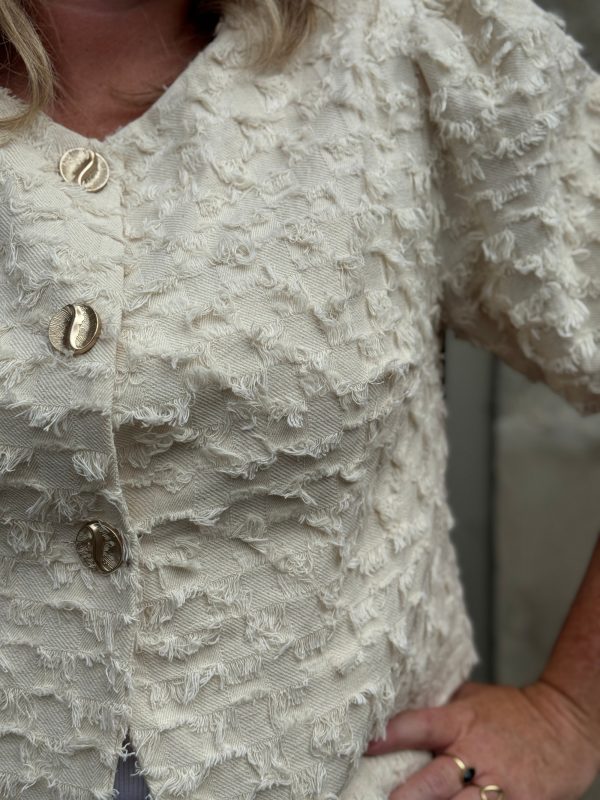 Blazerjasje Indy beige - Afbeelding 6