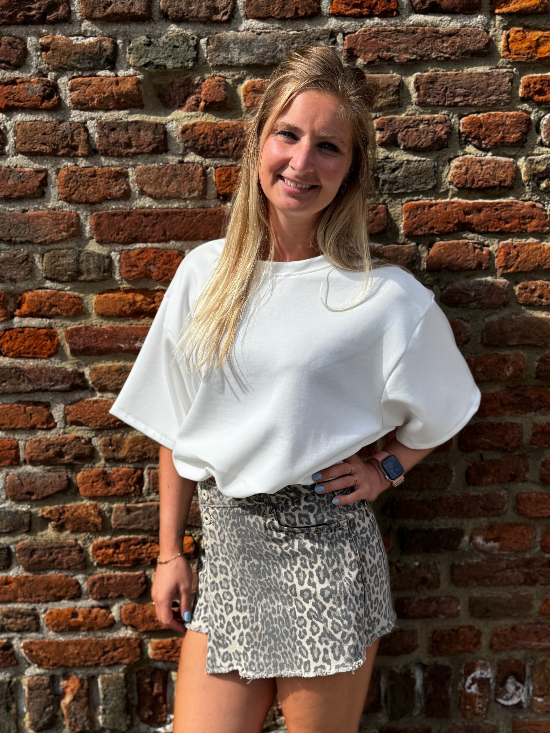 Skort Nanda panterprint - Afbeelding 8