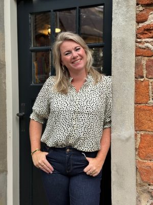 Blouse Megan cloud-dancer