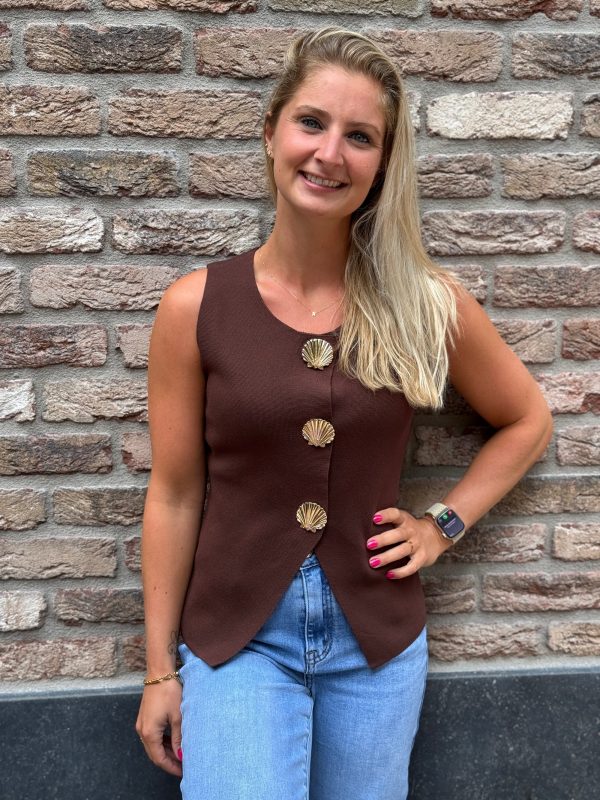 Gilet Judith choco