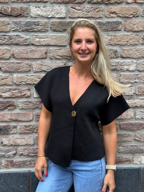 Gilet Ronya zwart - Afbeelding 2