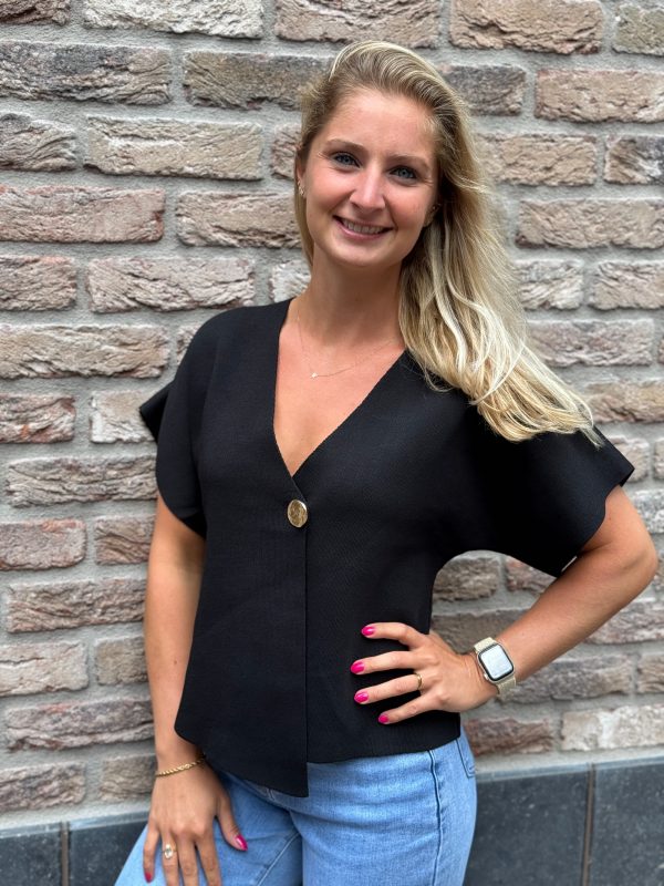 Gilet Ronya zwart - Afbeelding 4