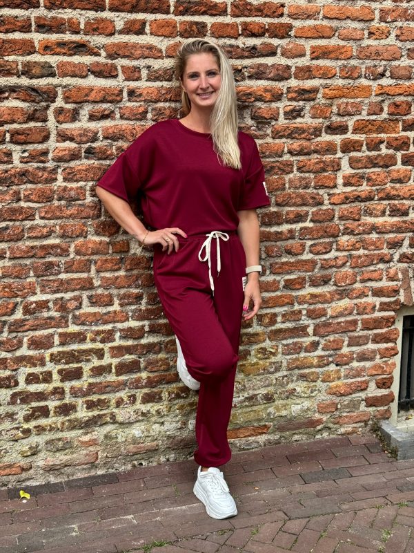 Set Henrieke bordeaux