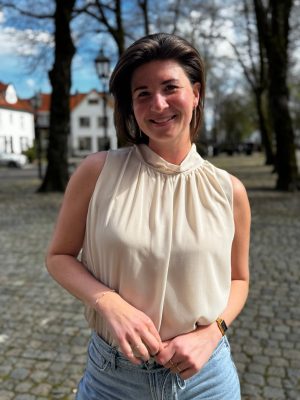 Haltertopje Bianca beige