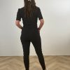 Travelstof jumpsuit Marit black - Afbeelding 6