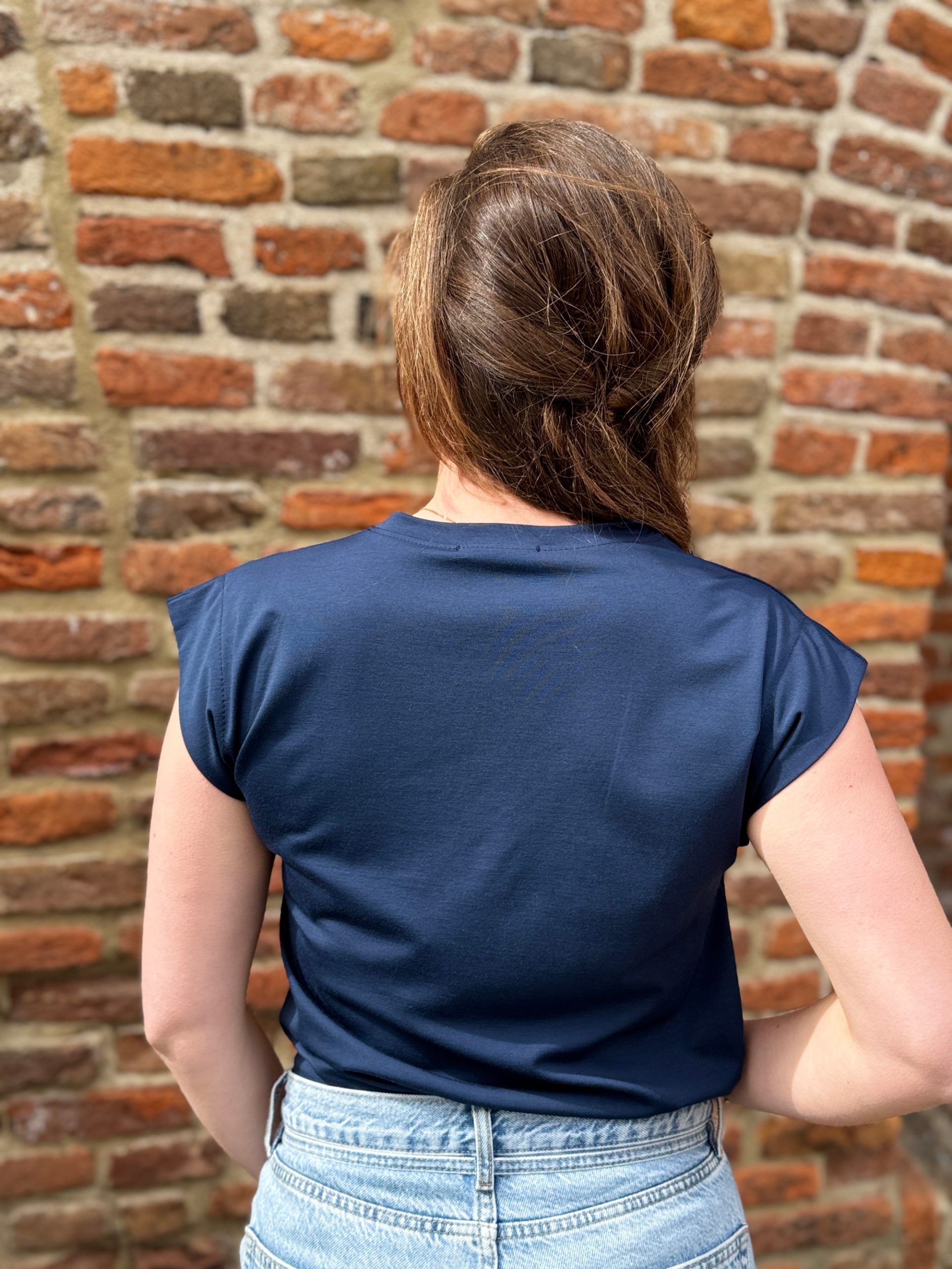 Topje Romee navy - Afbeelding 5