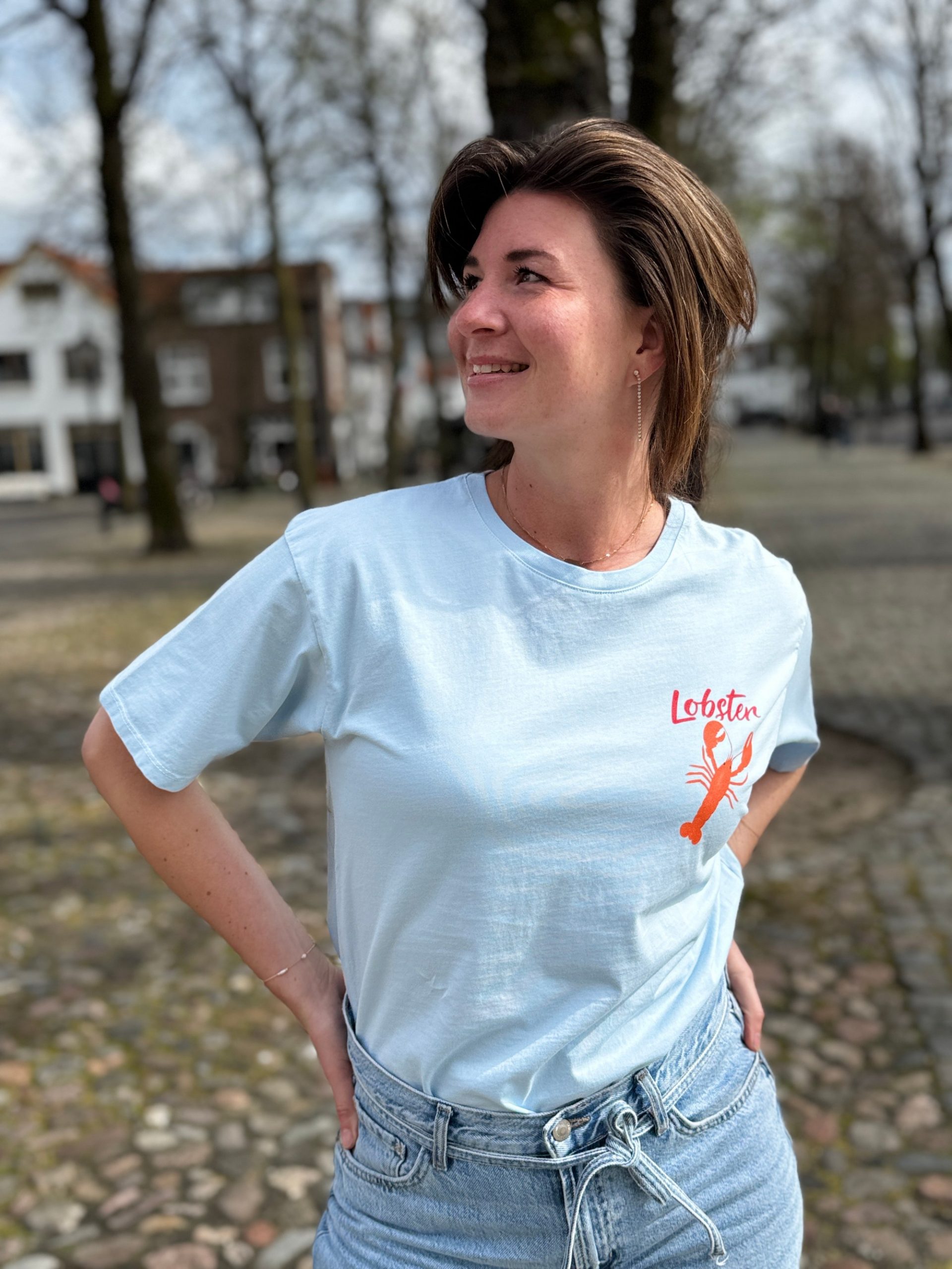 Shirtje Lobster blauw - Afbeelding 4