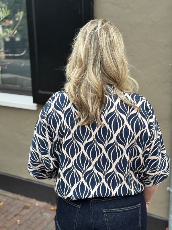 Blouse Esmee navy - Afbeelding 9