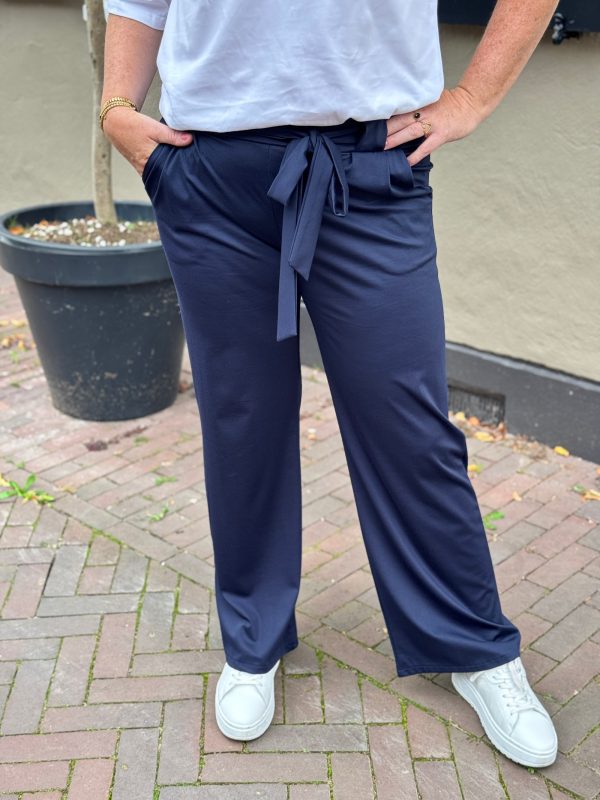 Broek Amber navy - Afbeelding 2