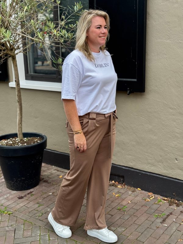 Broek Amber camel