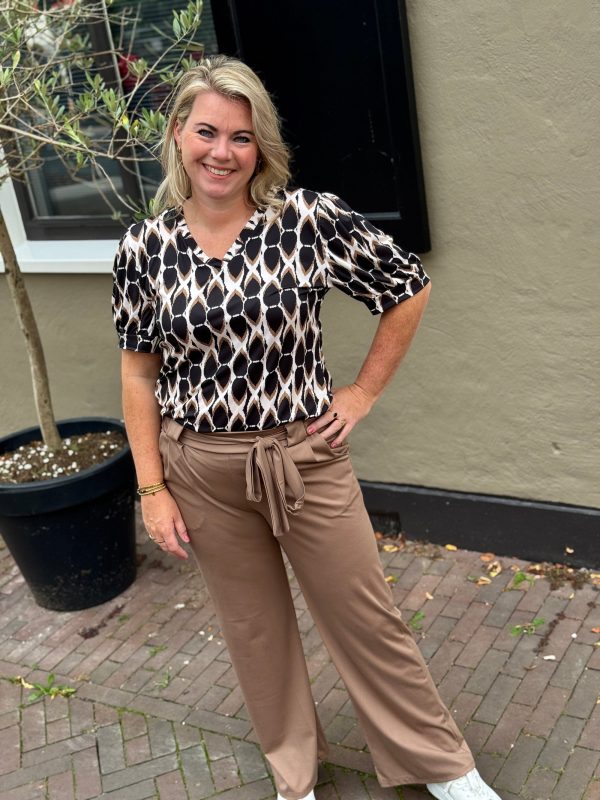 Broek Amber camel - Afbeelding 3