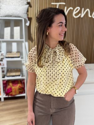 Blouse Jill geel