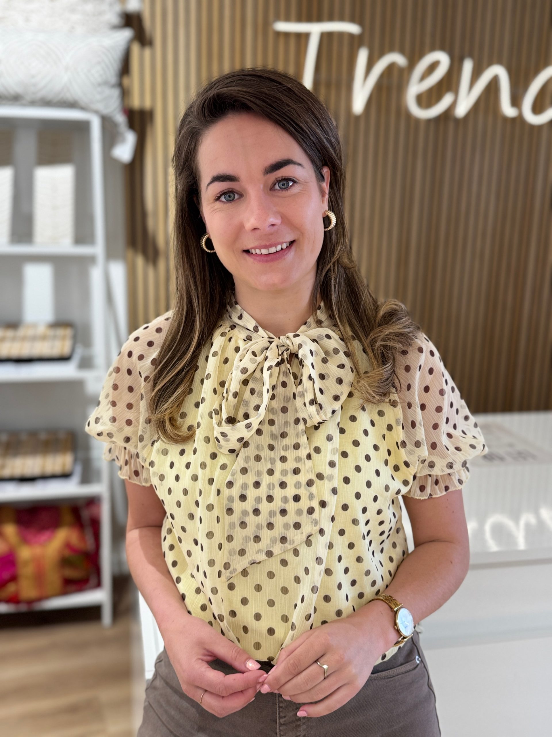 Blouse Jill geel - Afbeelding 5