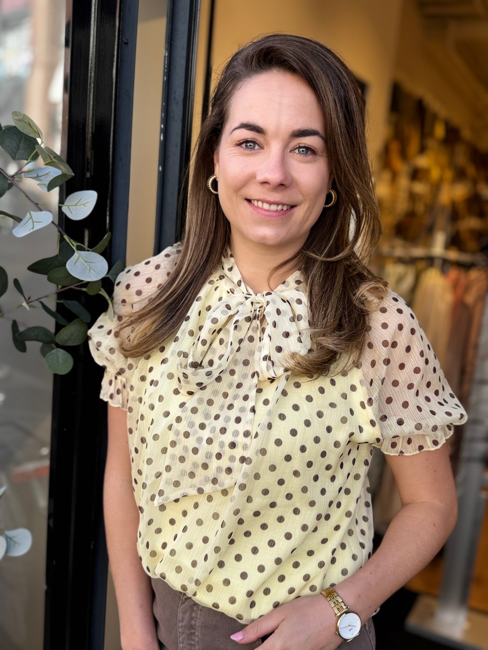 Blouse Jill geel - Afbeelding 8