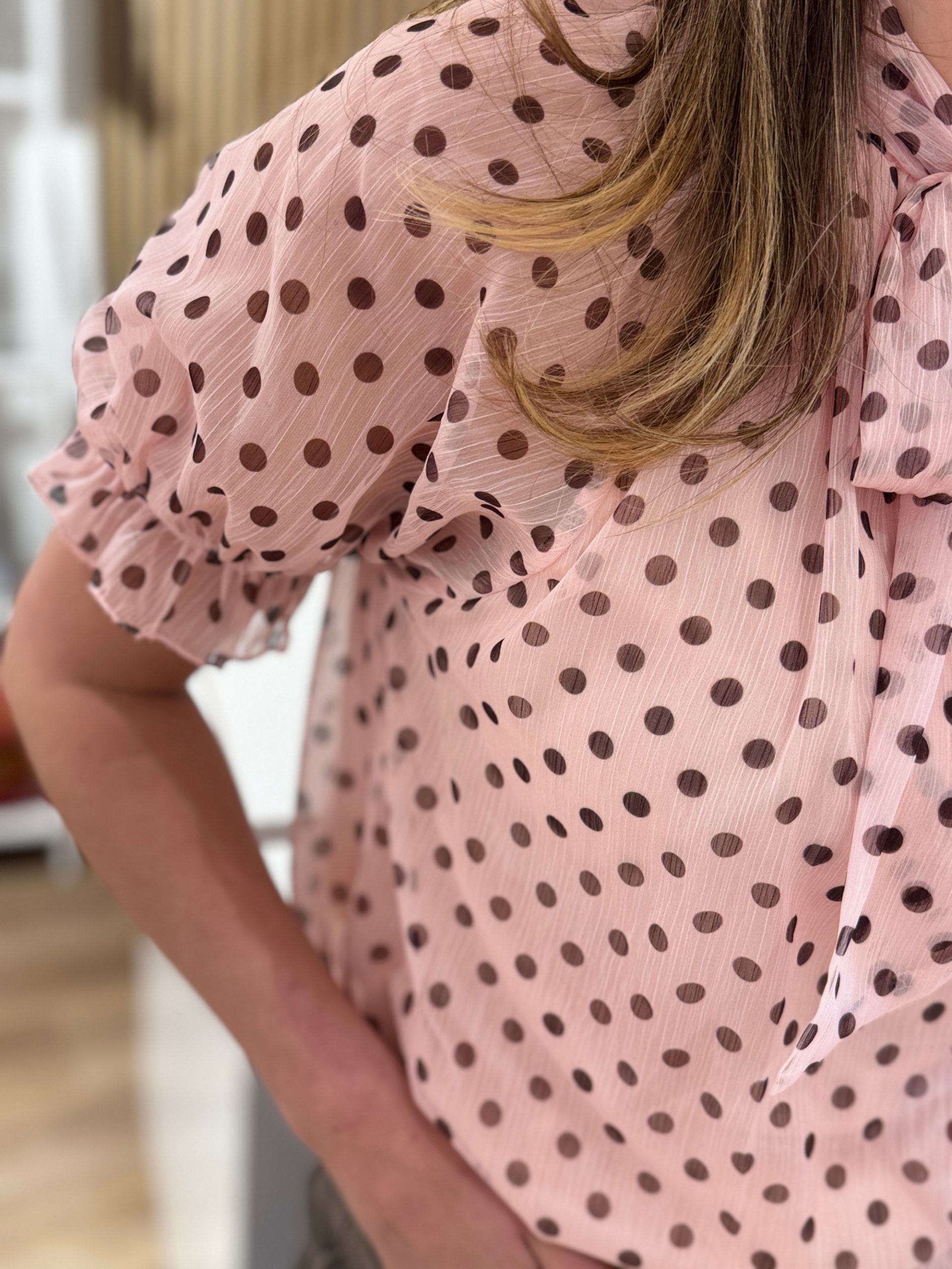 Blouse Jill roze - Afbeelding 4