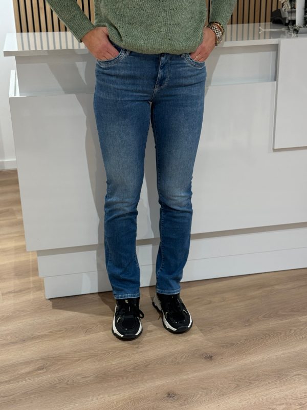 Straight jeans Hannah medium blue lengte 32 - C.O.J. - Afbeelding 3