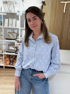 Blouse Charlotte blauw