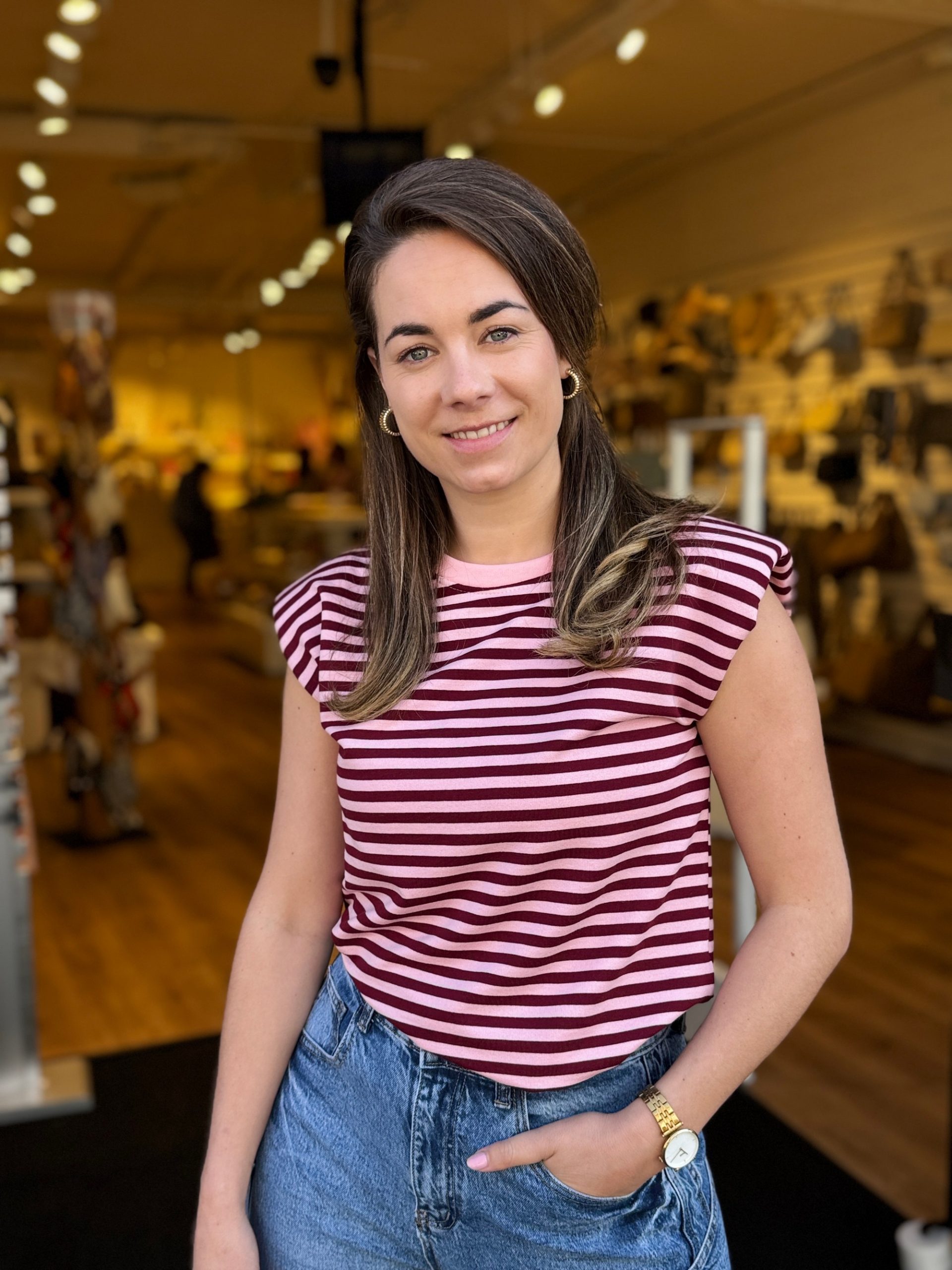 Top Fay roze/bordeaux - Afbeelding 3