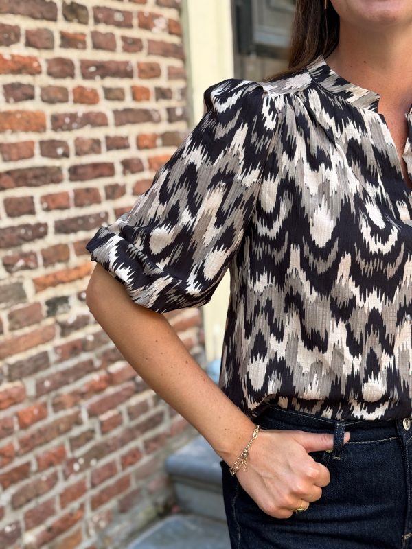 Blouse Lauren zwart - Afbeelding 6