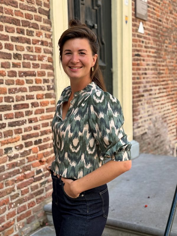 Blouse Lauren groen - Afbeelding 4