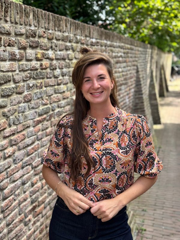 Blouse Dagmar brique