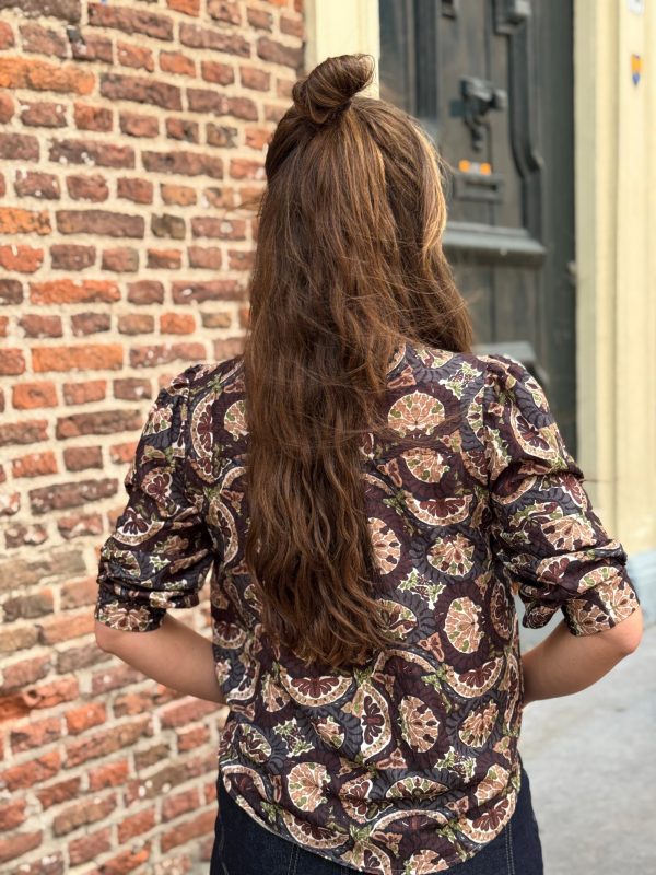 Blouse Dagmar zwart - Afbeelding 6