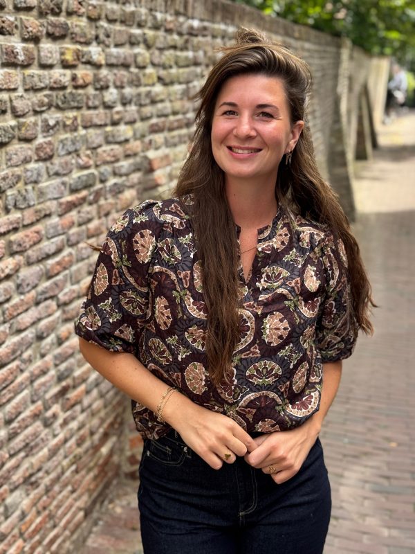 Blouse Dagmar zwart - Afbeelding 7