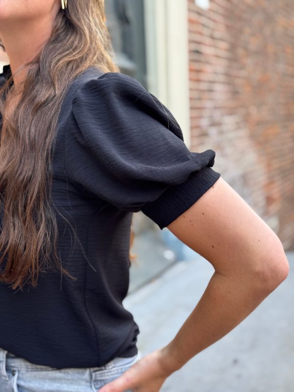 Blouse Kirsten zwart - Afbeelding 4
