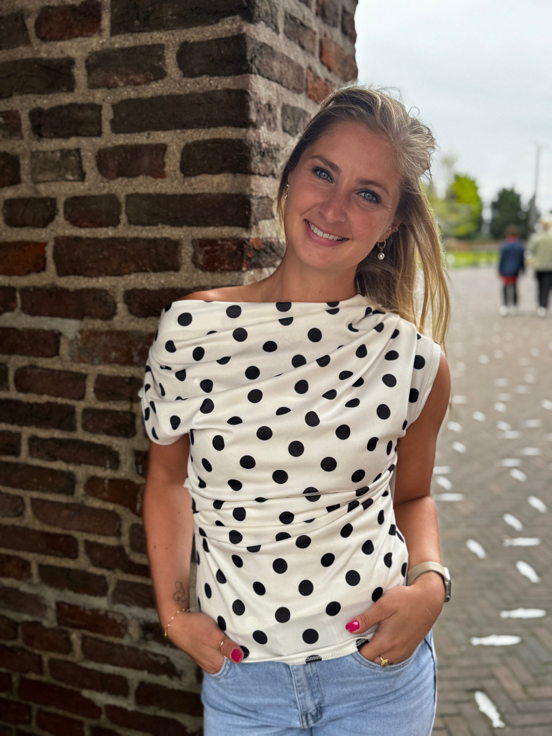 Topje Brenda wit - Afbeelding 2