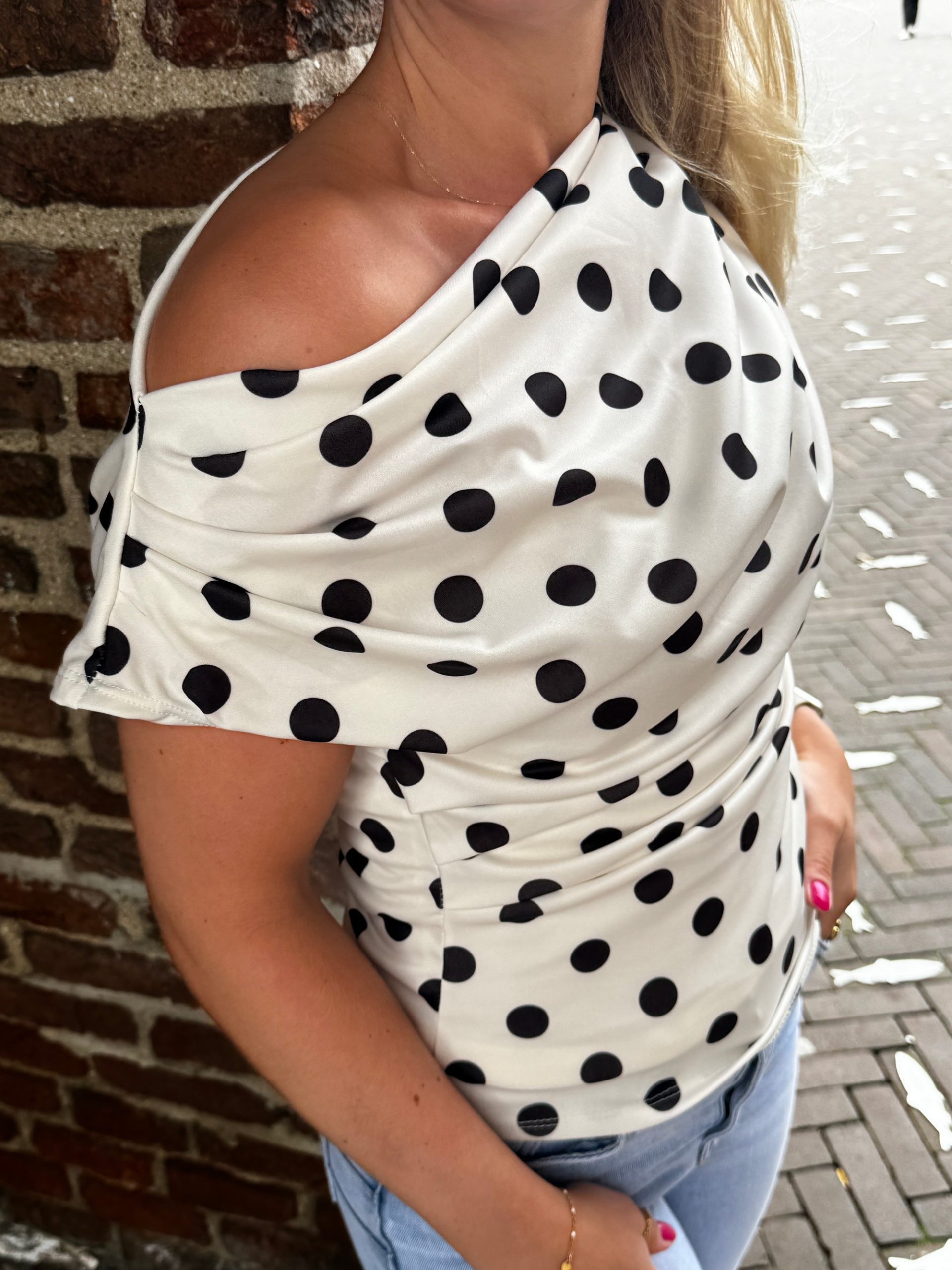 Topje Brenda wit - Afbeelding 5