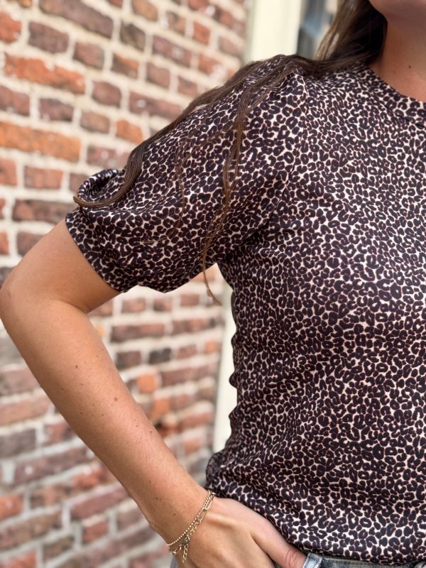 Shirtje Riv panterprint - Afbeelding 4