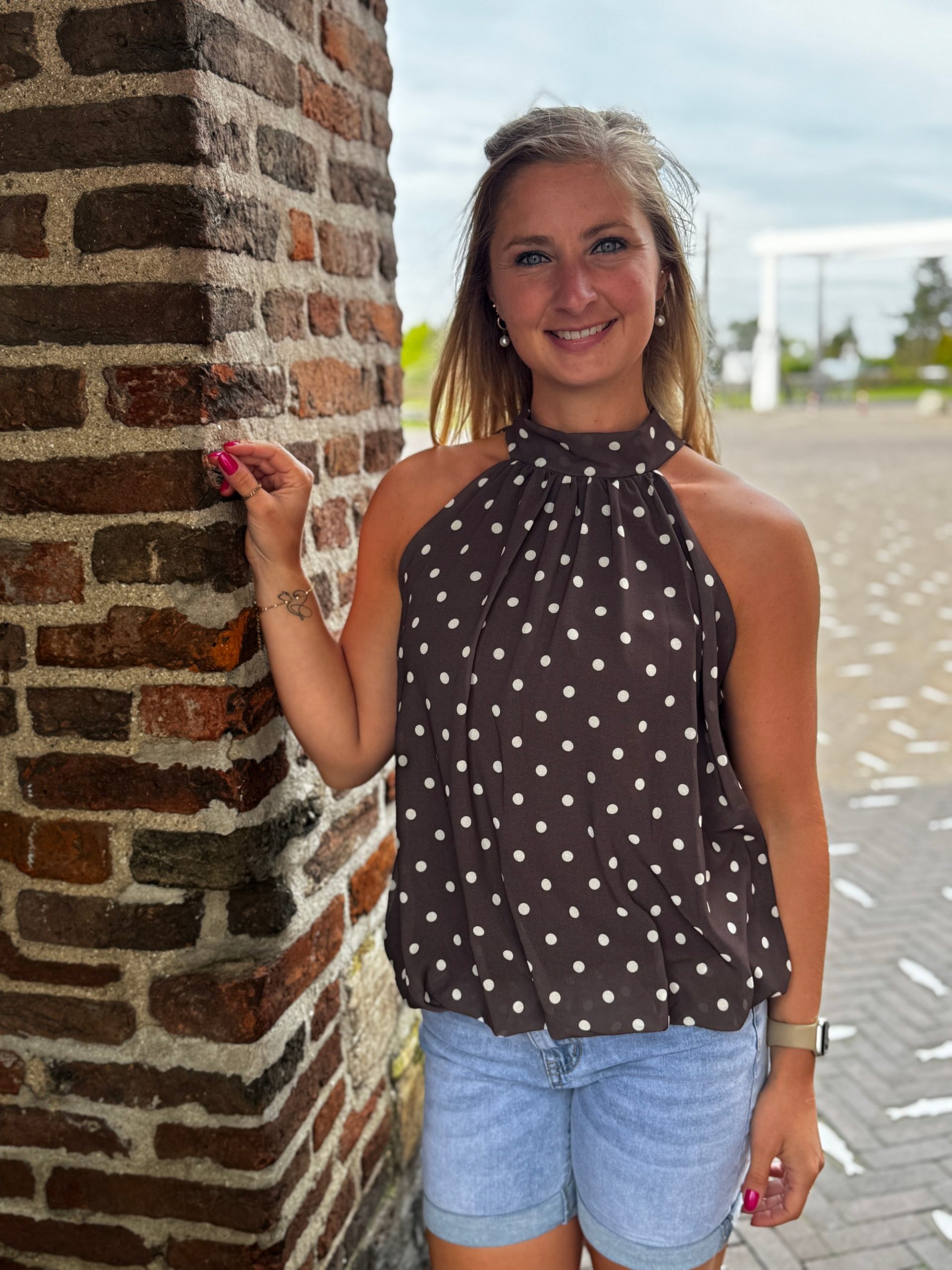 Haltertopje Helene brown - Afbeelding 4