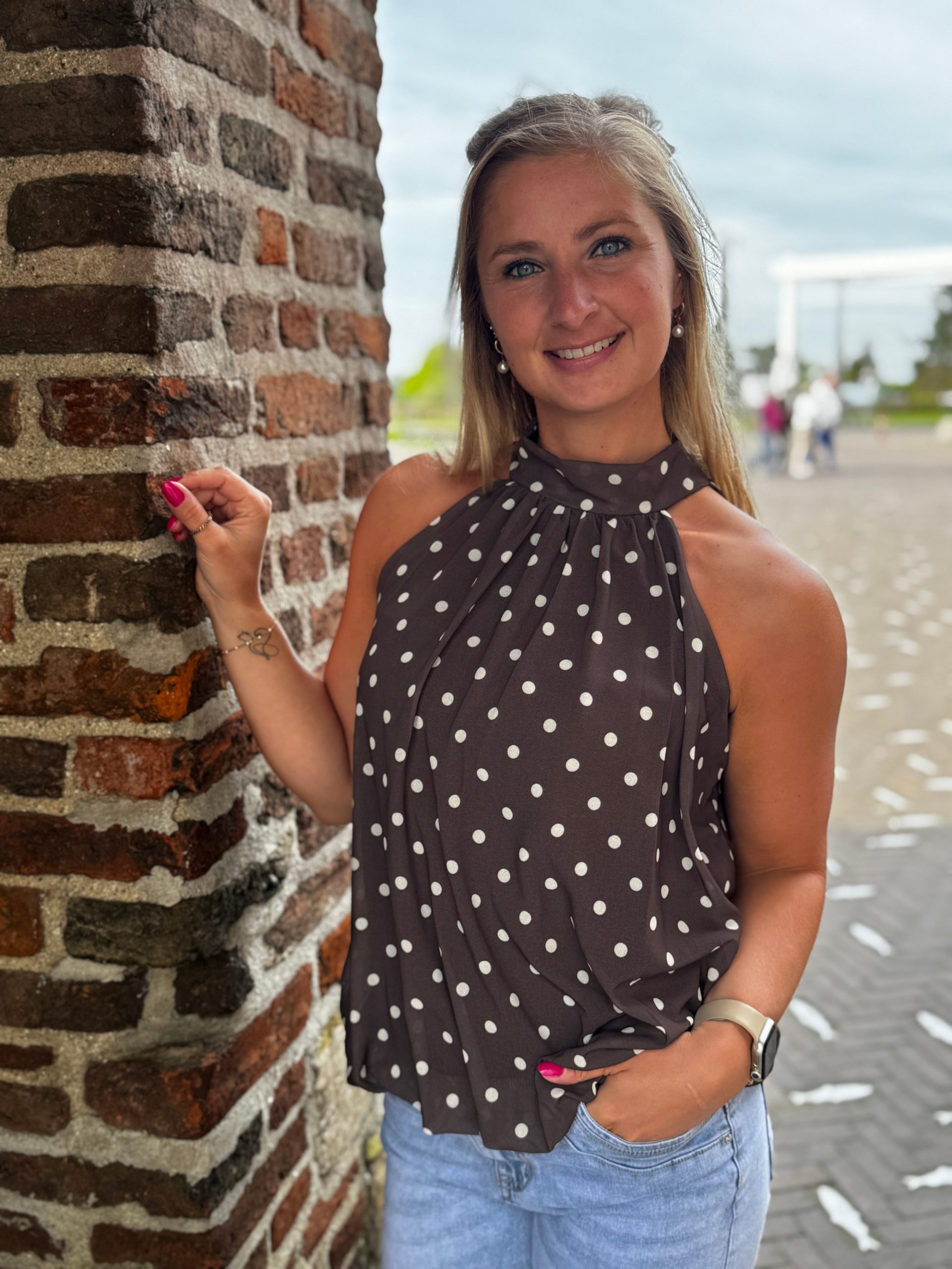 Haltertopje Helene brown - Afbeelding 3