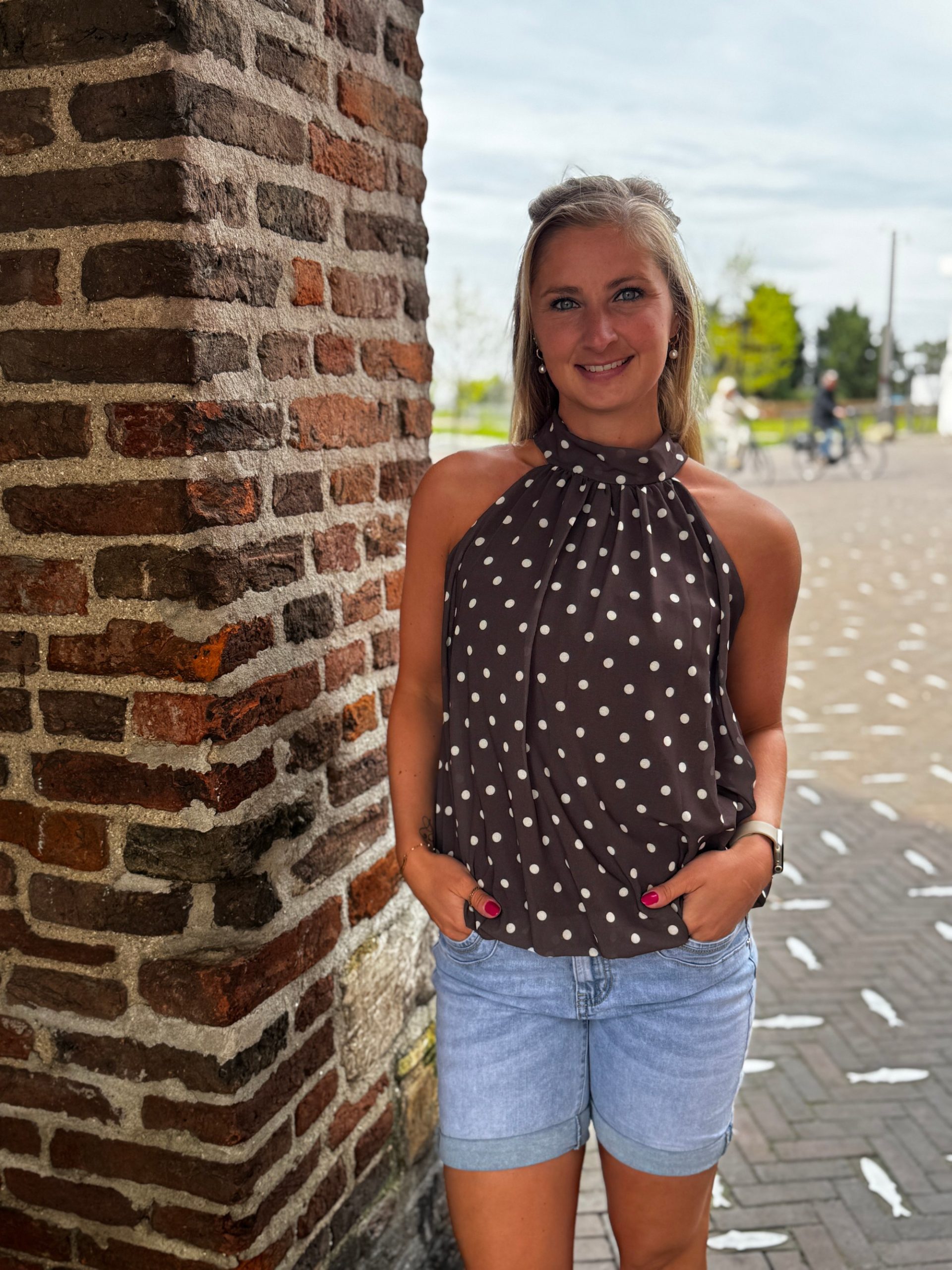 Haltertopje Helene brown