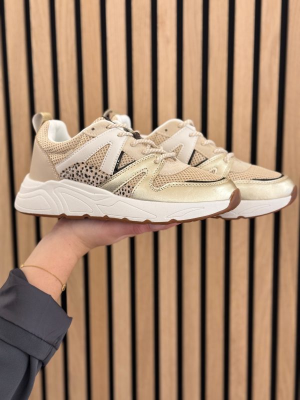 Sneakers beige-gold - Afbeelding 2