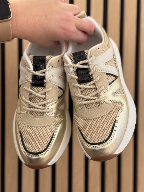 Sneakers beige-gold - Afbeelding 3
