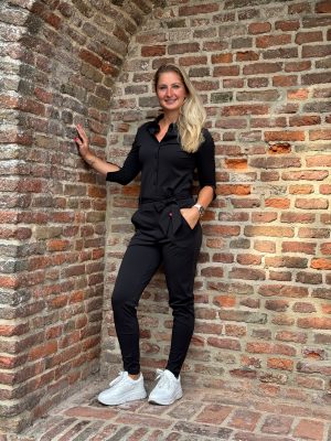 Jumpsuit Travelstof Emily black