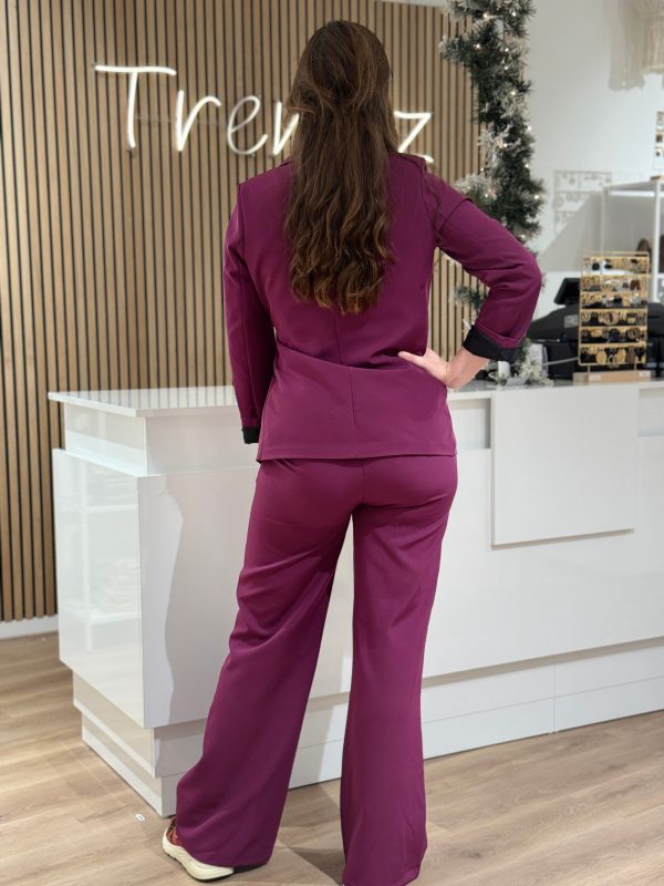 Pantalon Lynn magenta - Afbeelding 7
