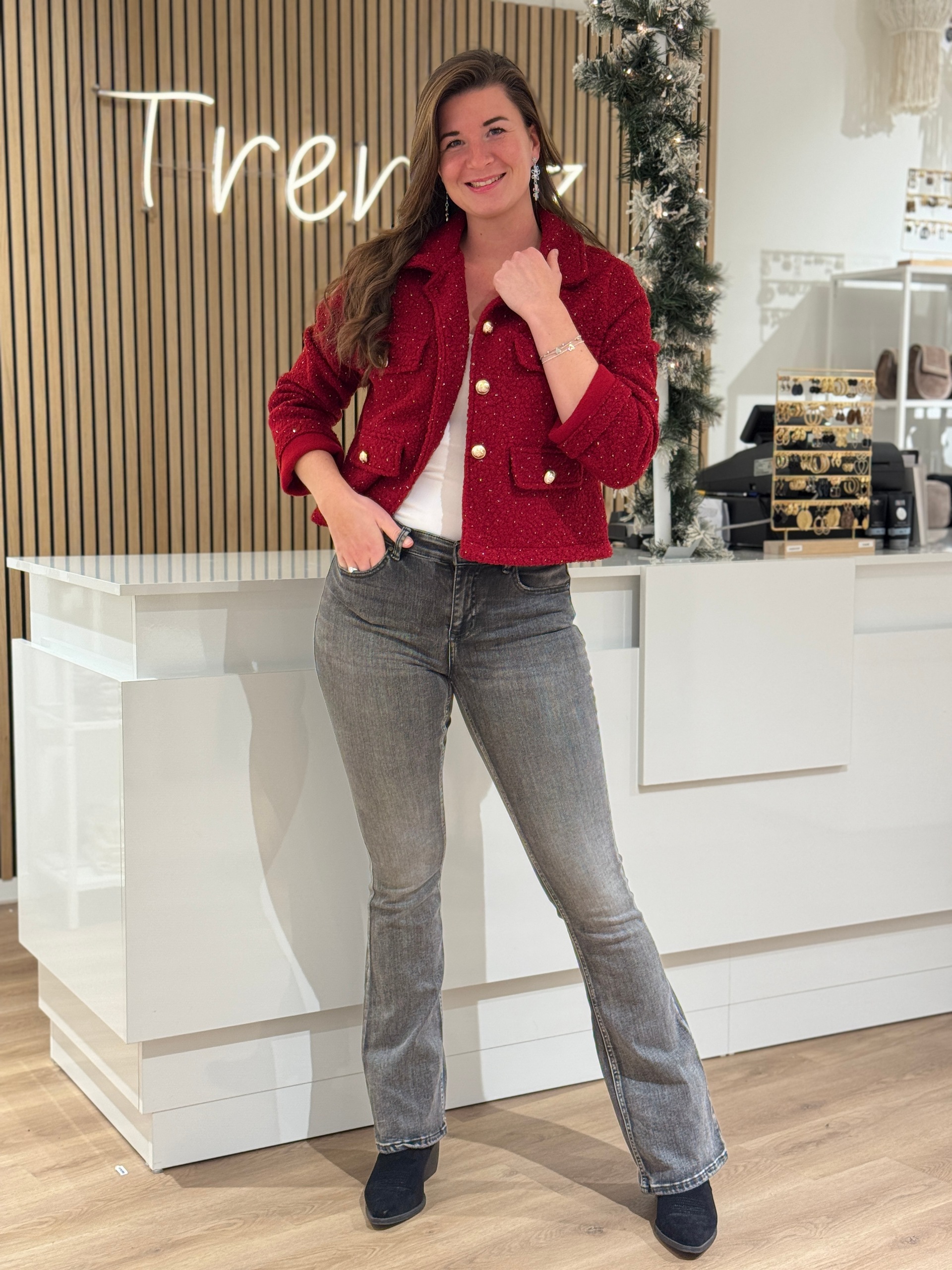 Jasje Marley bordeaux - Afbeelding 10