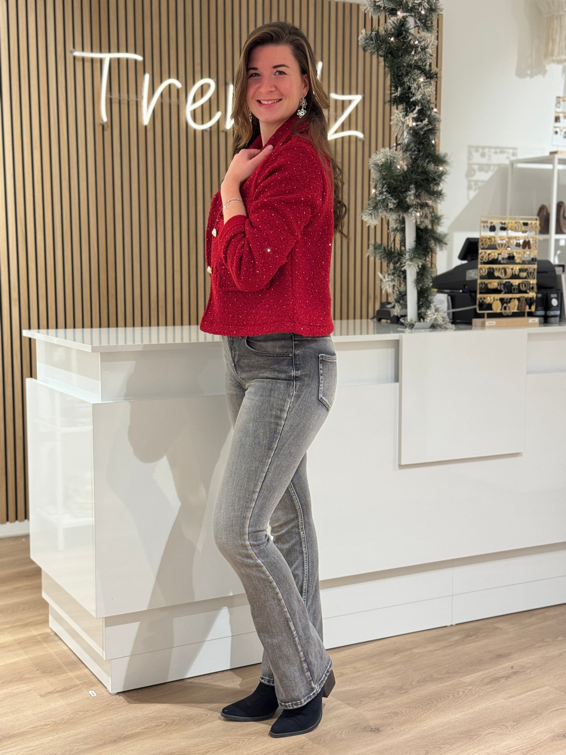 Jasje Marley bordeaux - Afbeelding 4