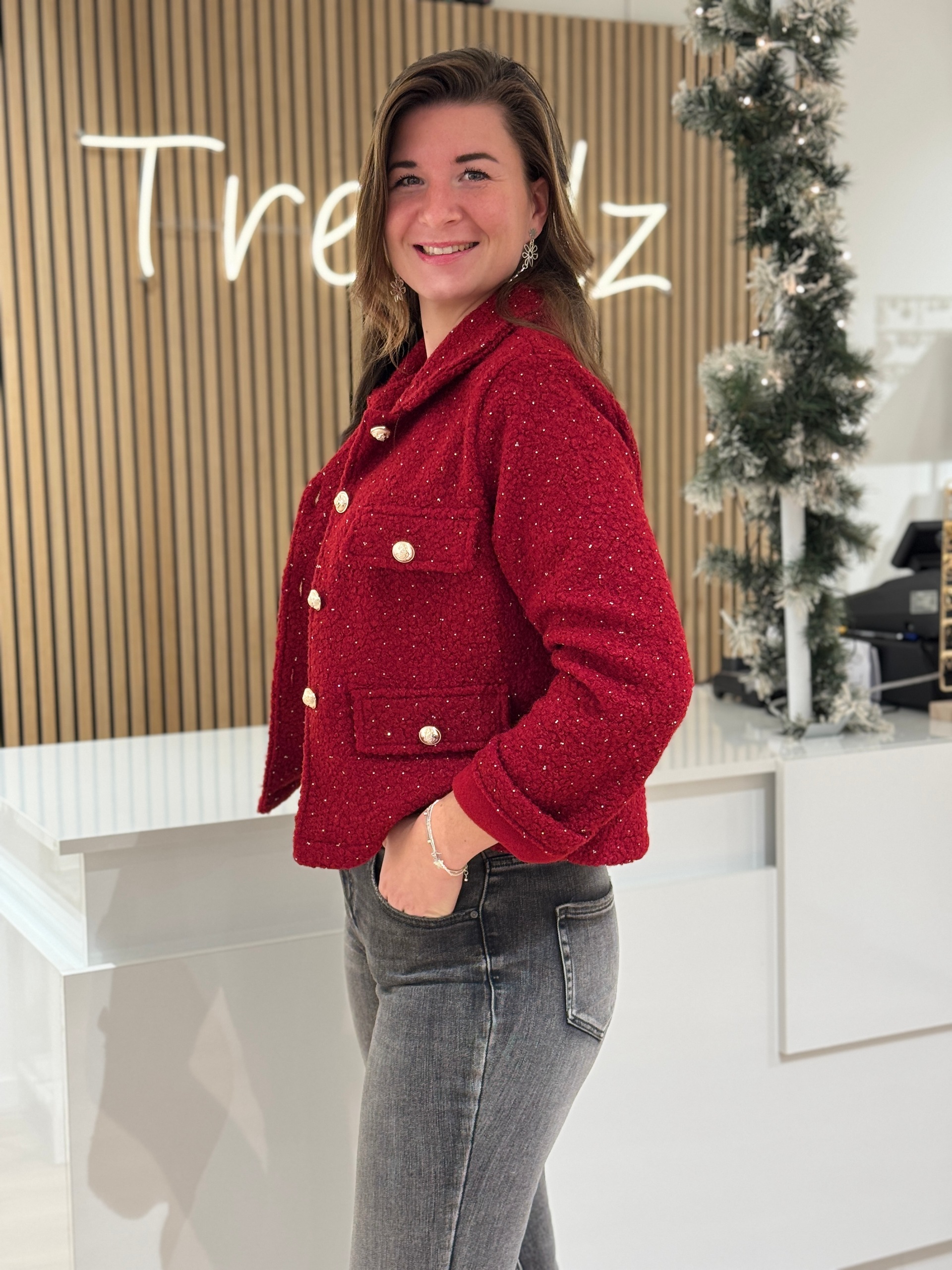 Jasje Marley bordeaux - Afbeelding 2