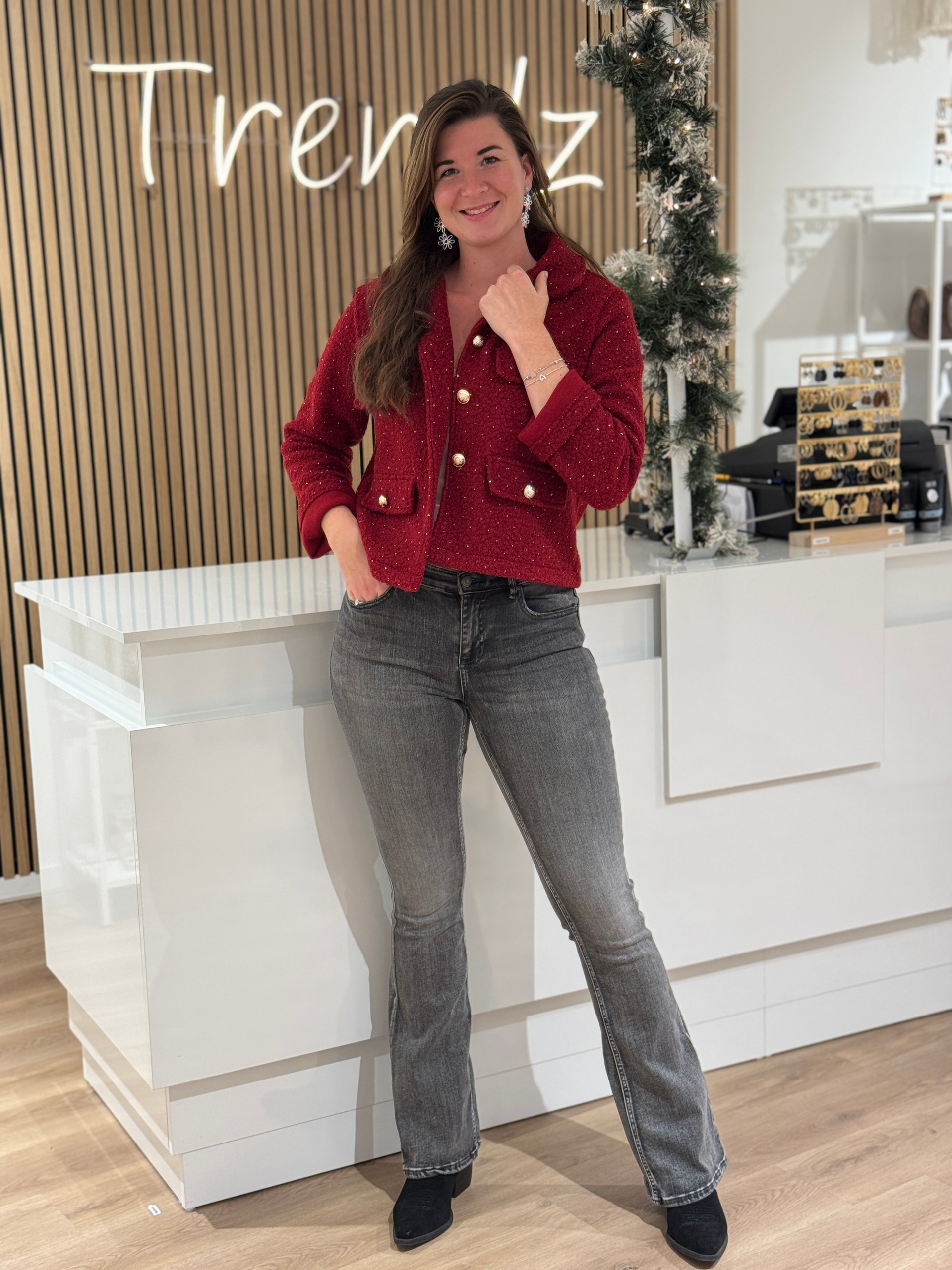 Jasje Marley bordeaux - Afbeelding 7