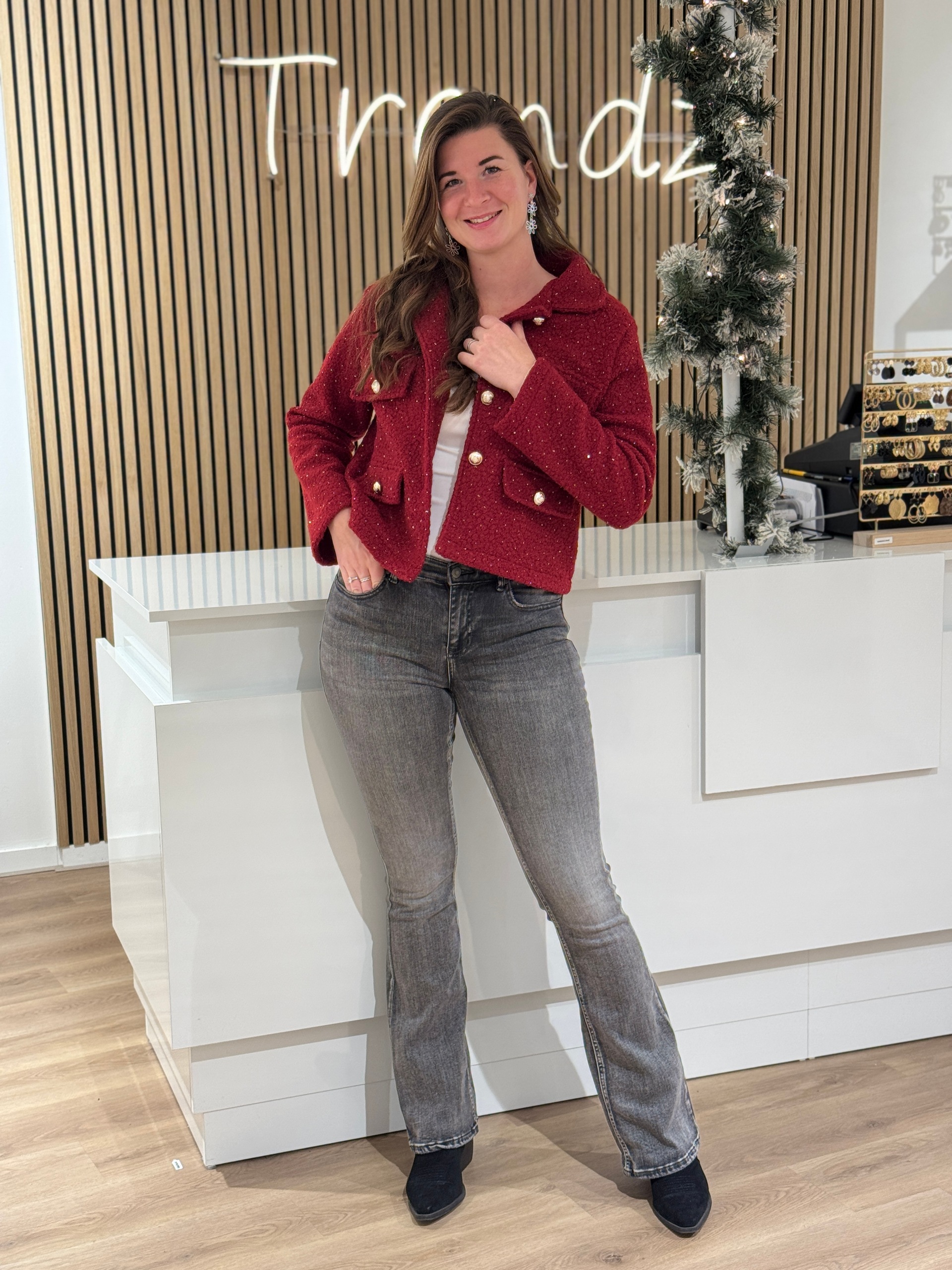 Jasje Marley bordeaux - Afbeelding 3