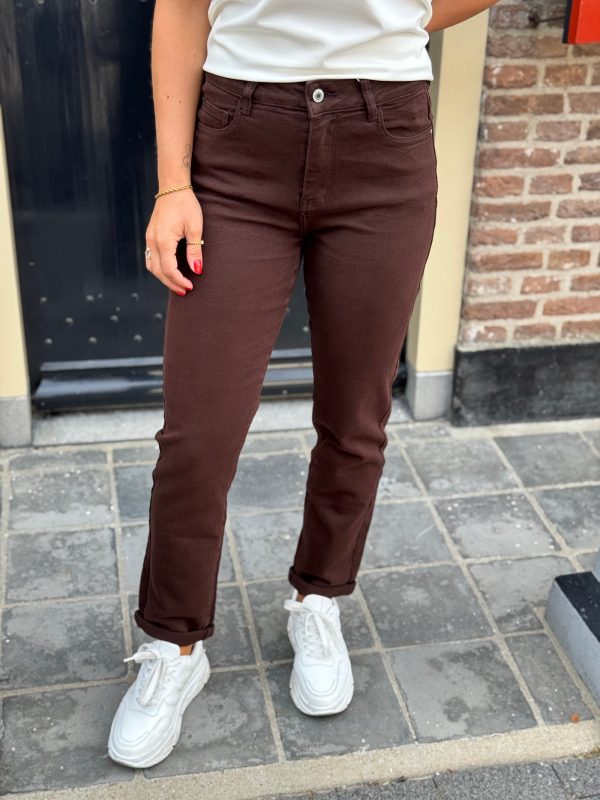 Jeans Juultje choco - Afbeelding 4