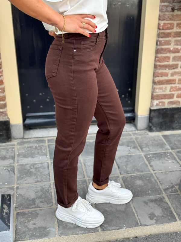 Jeans Juultje choco - Afbeelding 2