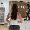 Tank top Olivia white pearl - Afbeelding 3