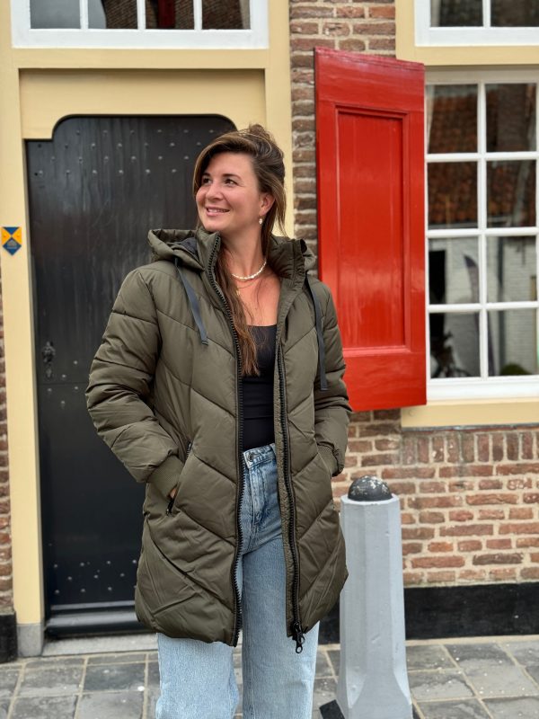 Jacket Holly army green - Afbeelding 6